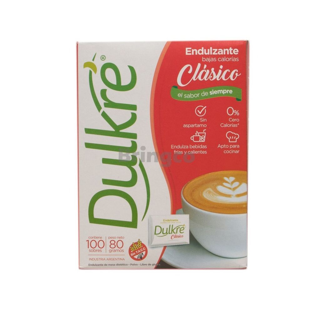Edulcorante en Polvo Dulkre Segafredo 400 Un