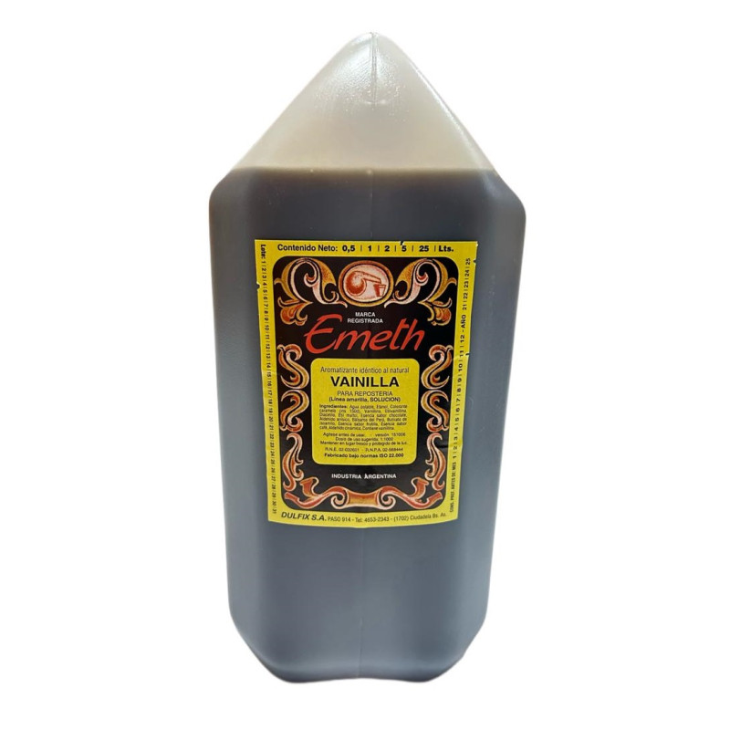Esencia de Vainilla Emeth 5 Lts