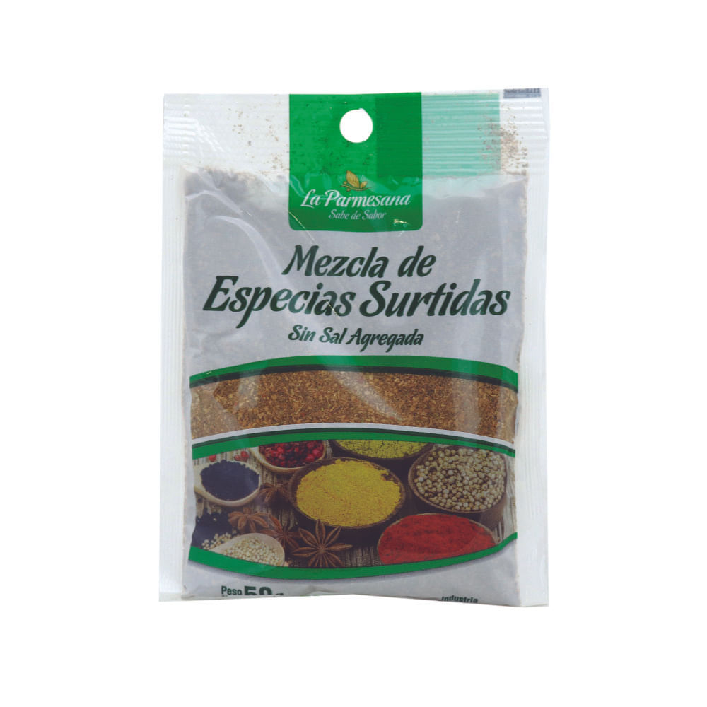 Especias Surtidas ¨51¨ 50 Grs