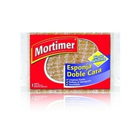 Esponja Fibra Doble Cara Bronce Mortimer 1 Un