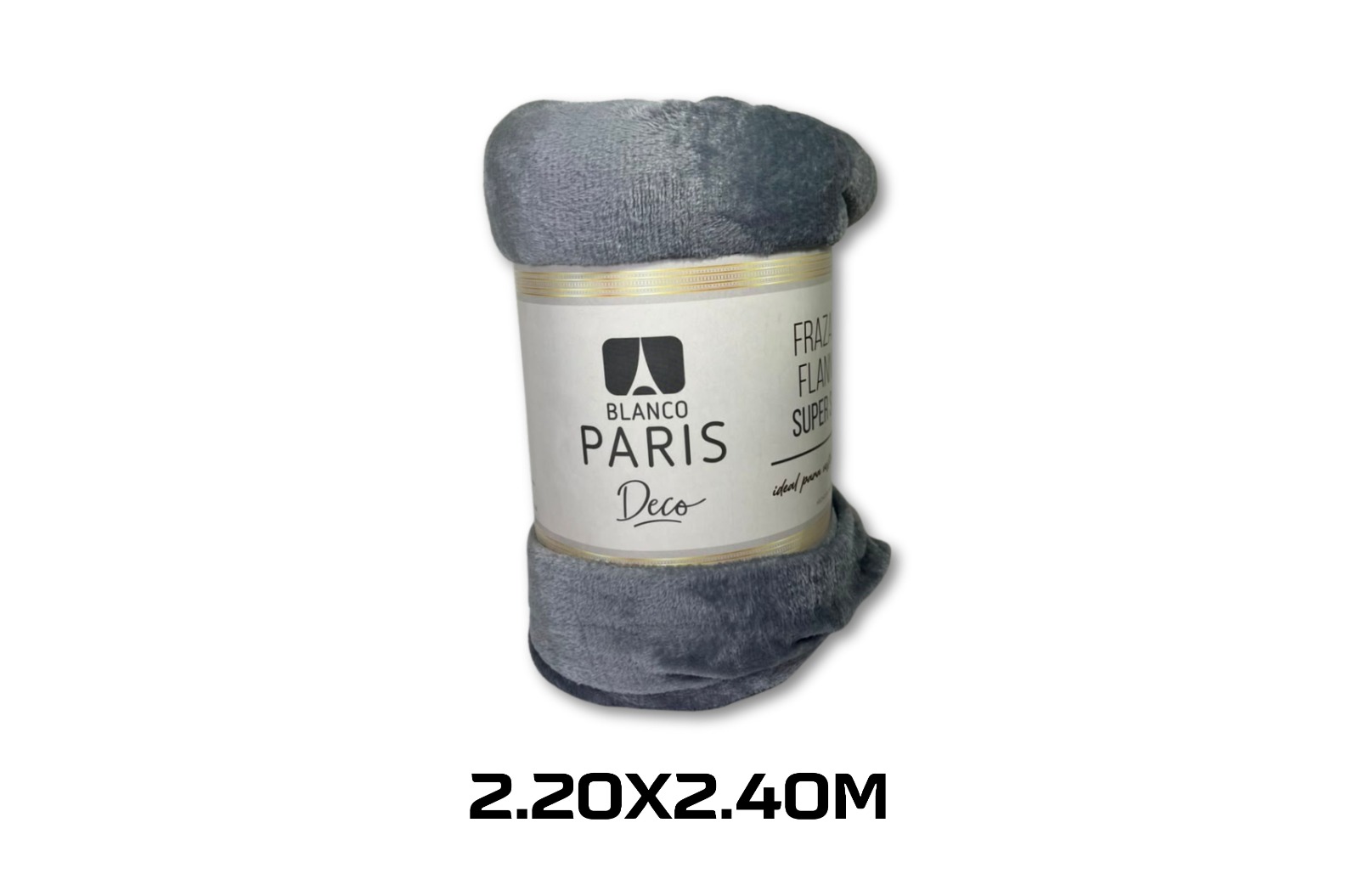 FRAZADA FRANNEL SUPER SOFT 2 PLAZAS Y MEDIA