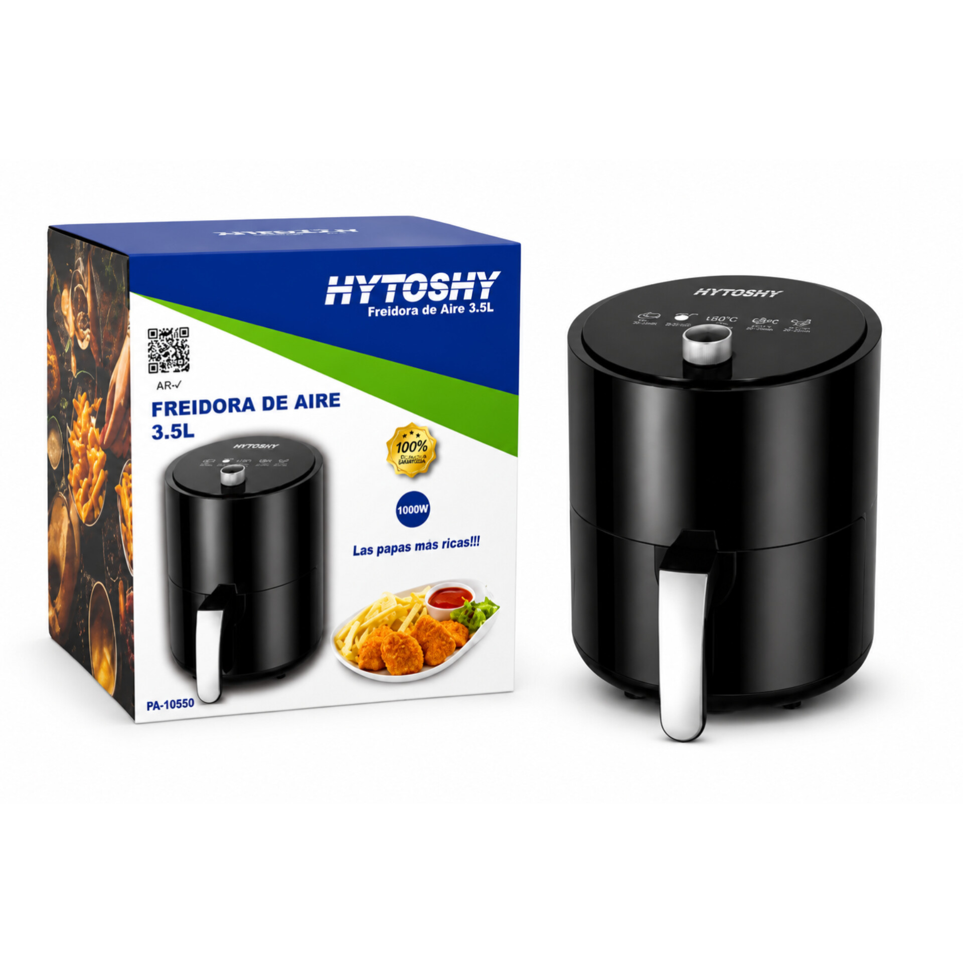 FREIDORA 3.5LTS 1000W HYTOSHY