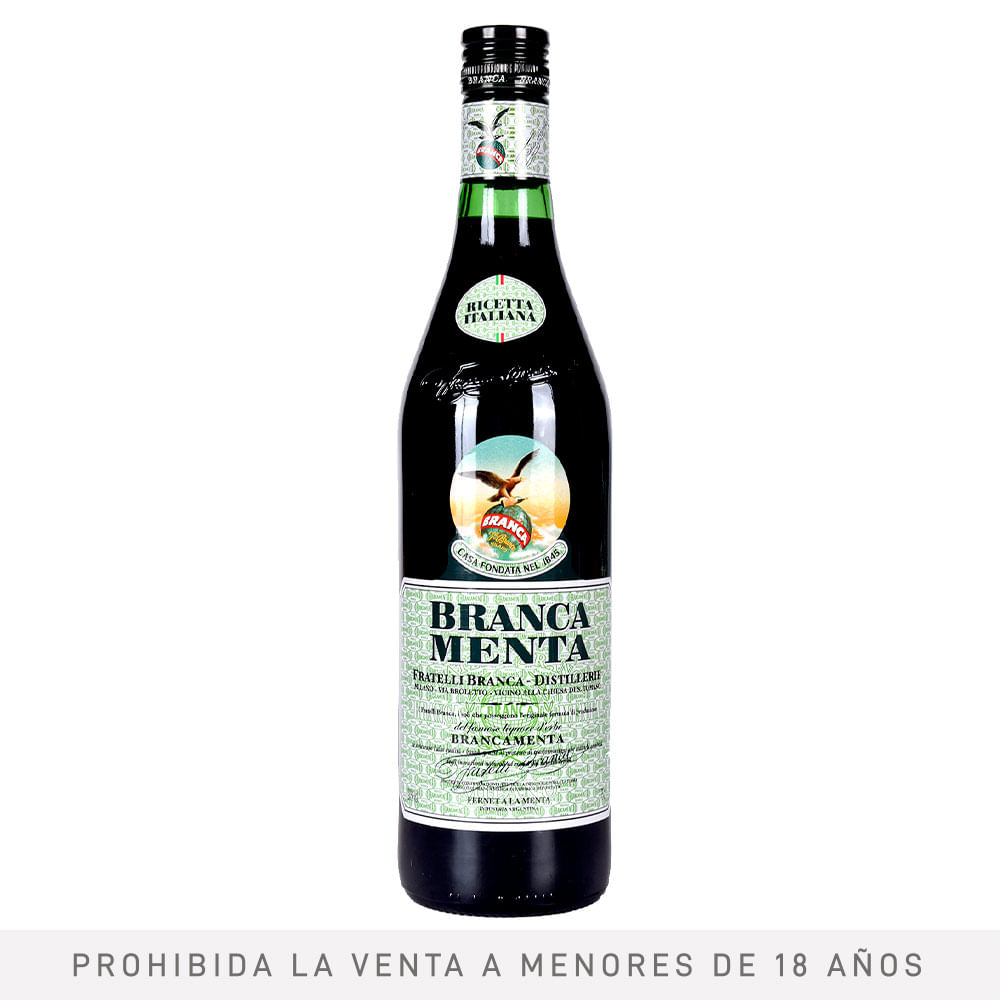 Fernet Menta Ricetta Italiana Branca 750 cc