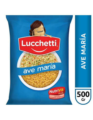 Fideos Ave María Lucchetti 500 Grs