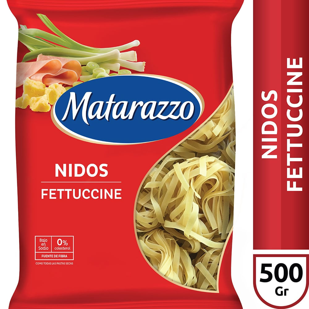 Fideos Fettuccine Matarazzo 500 Grs