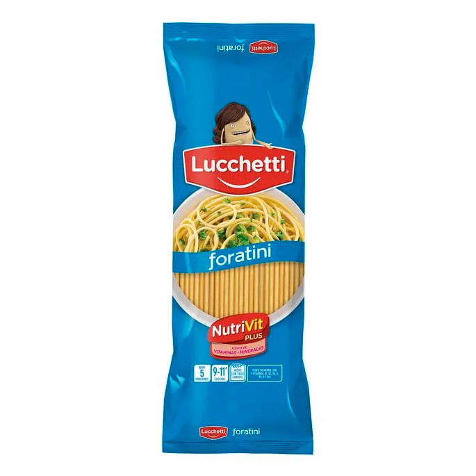 Fideos Forattini Lucchetti 500 Grs