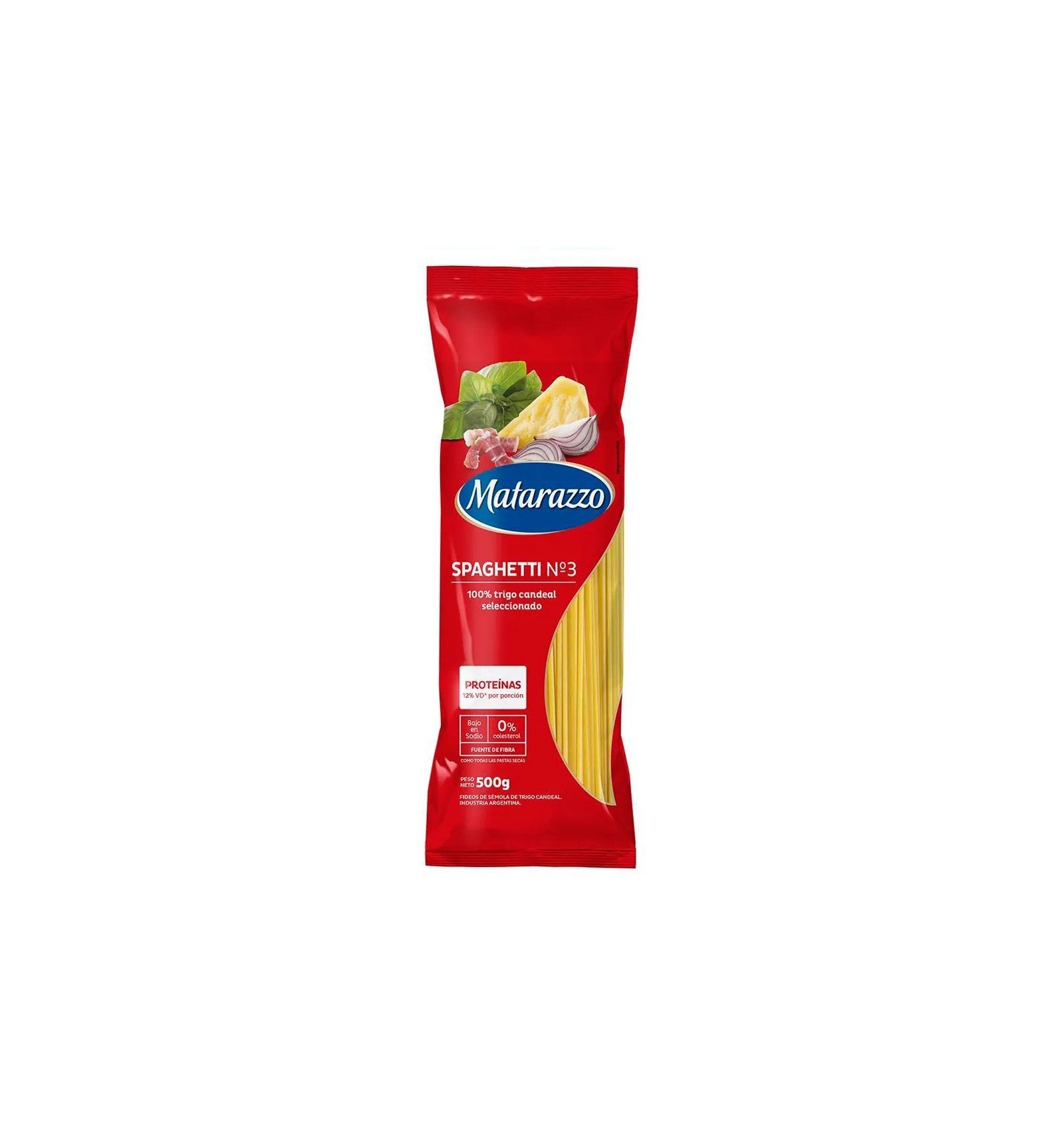Fideos Spaghetti N°7 Matarazzo 500 Grs
