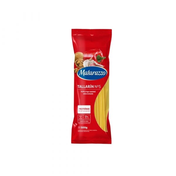 Fideos Tallarin N°5 Matarazzo 500 Grs
