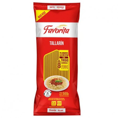 Fideos Tallarines Favorita 500 Grs