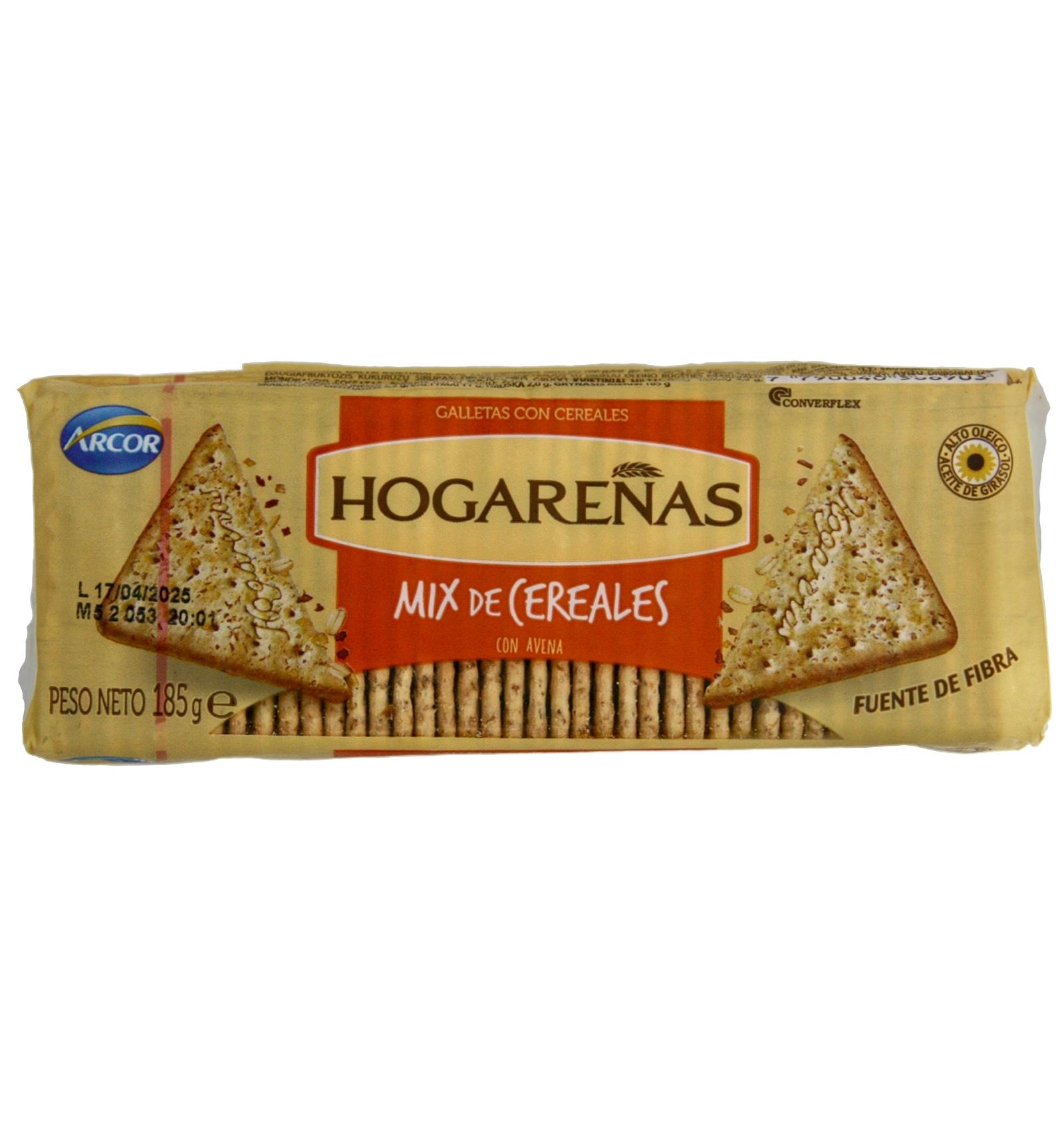 Galletitas Salvado Hogareñas 185 Grs