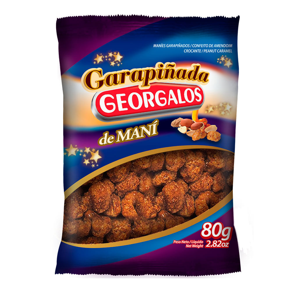 Garrapiñada de Maní (3770) Georgalos 80 Grs