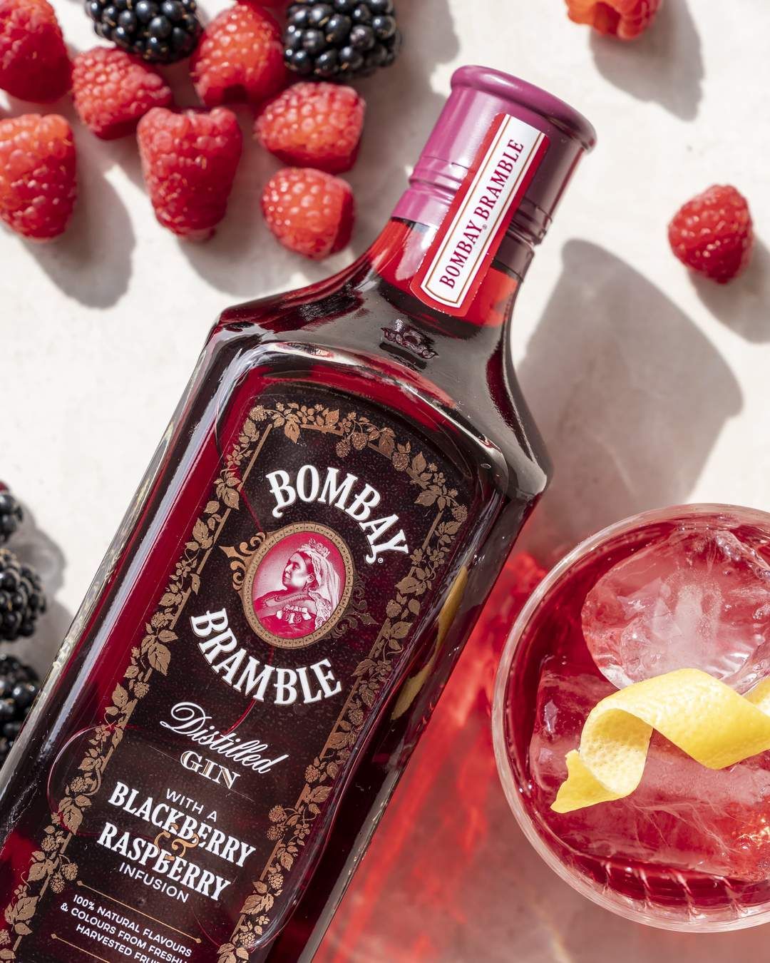 Gin Bramble Blackberry & Raspberry Bombay 700 ml