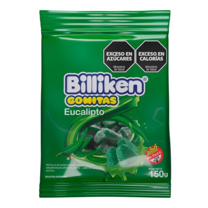 Gomitas Eucalipto Billiken 150 Grs
