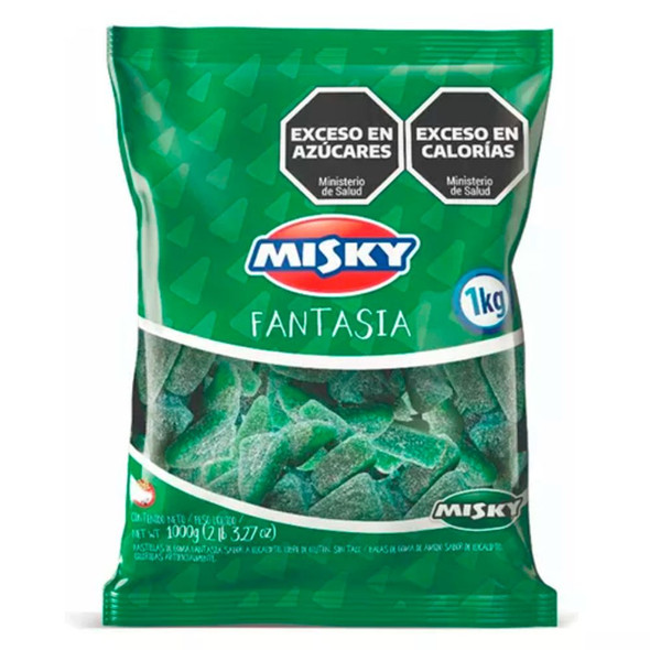 Gomitas Gusanitos acidos Misky 500