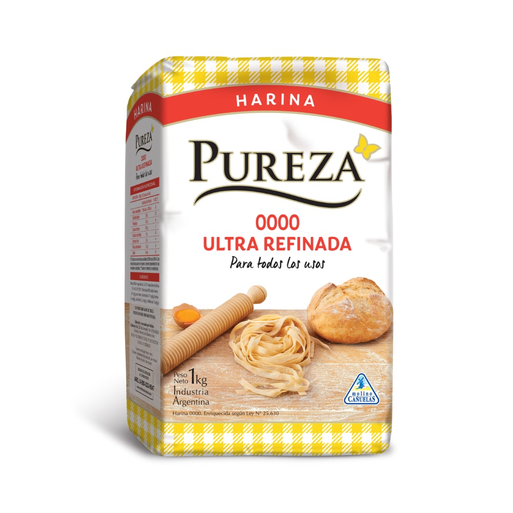 Harina 0000 Pureza 1 Kgr