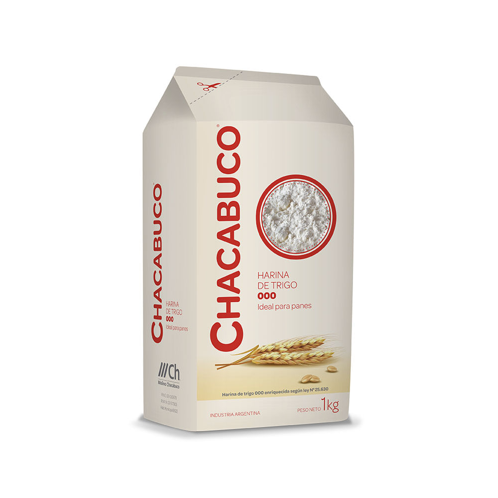 Harina 000 Molino Chacabuco 1 Kgr