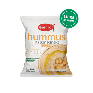 Hummus de Garbanzo Clasico Instantaneo Granix 100 Grs