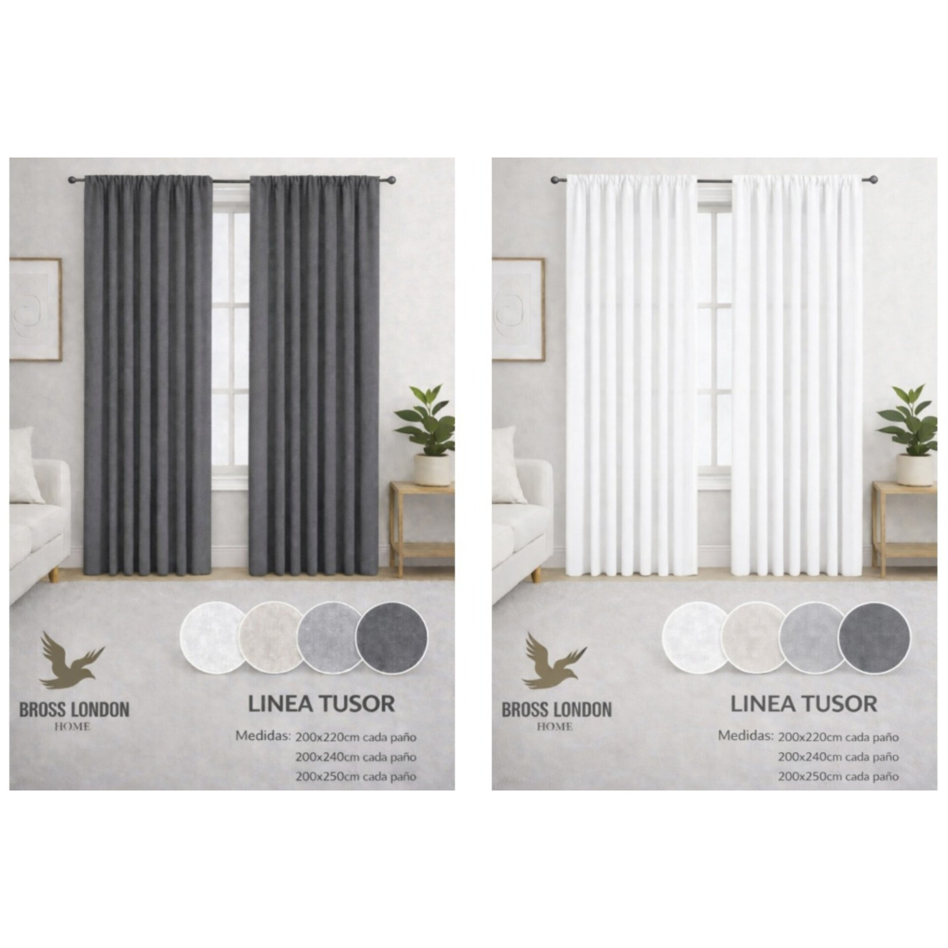 CORTINA TUSOR BROSS