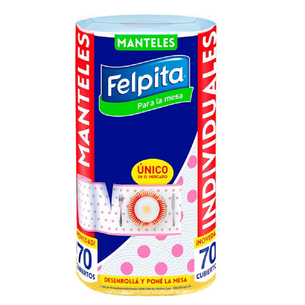 Individuales Felpita 70 Un