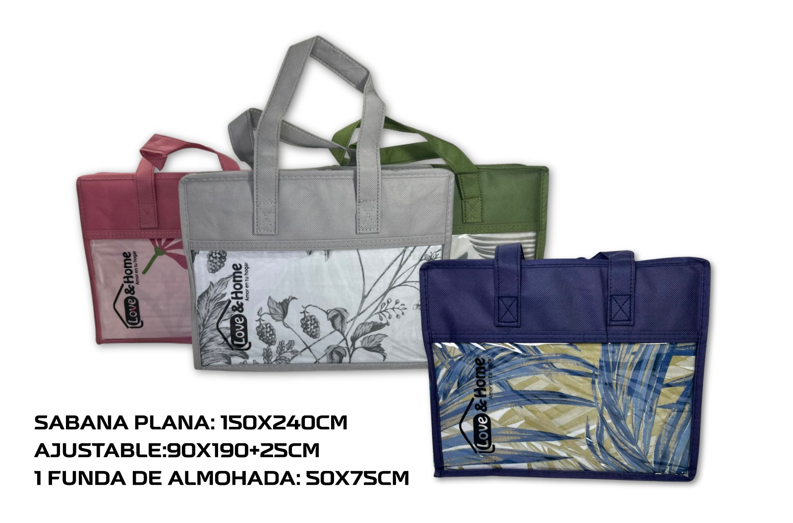 JUEGO DE SABANA ESTAMPADAS 1 PLAZA