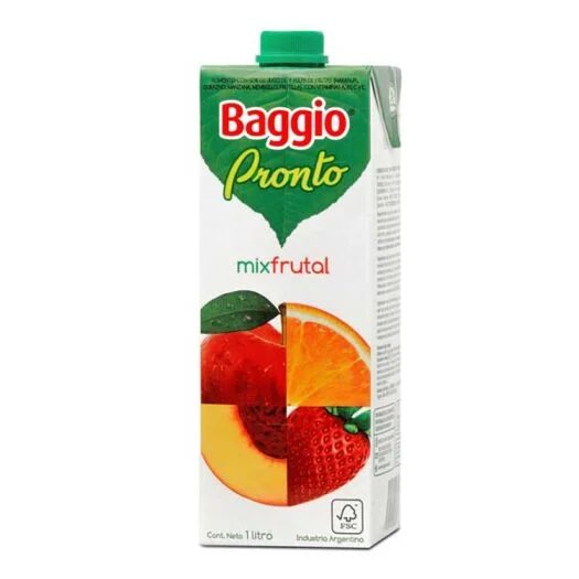 Jugo Pronto Multifruta Baggio 1 Lts