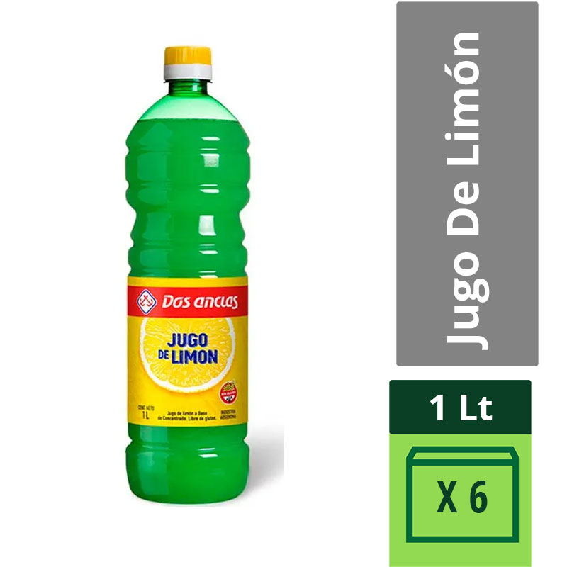 Jugo de LImon Dos Anclas 1 Lts