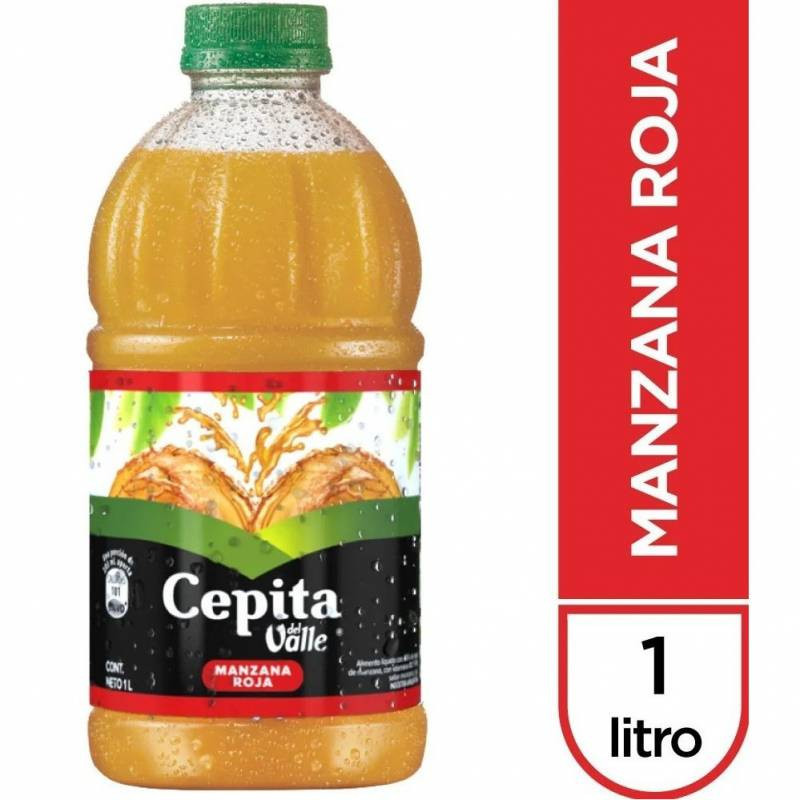 Jugo de Manzana Hotfill Cepita 1 Lts