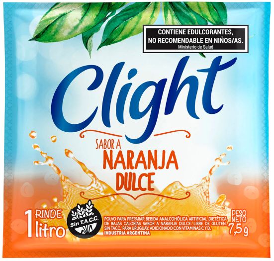Jugo en Polvo Manzana Deliciosa Pack Ah Clight 8 Un