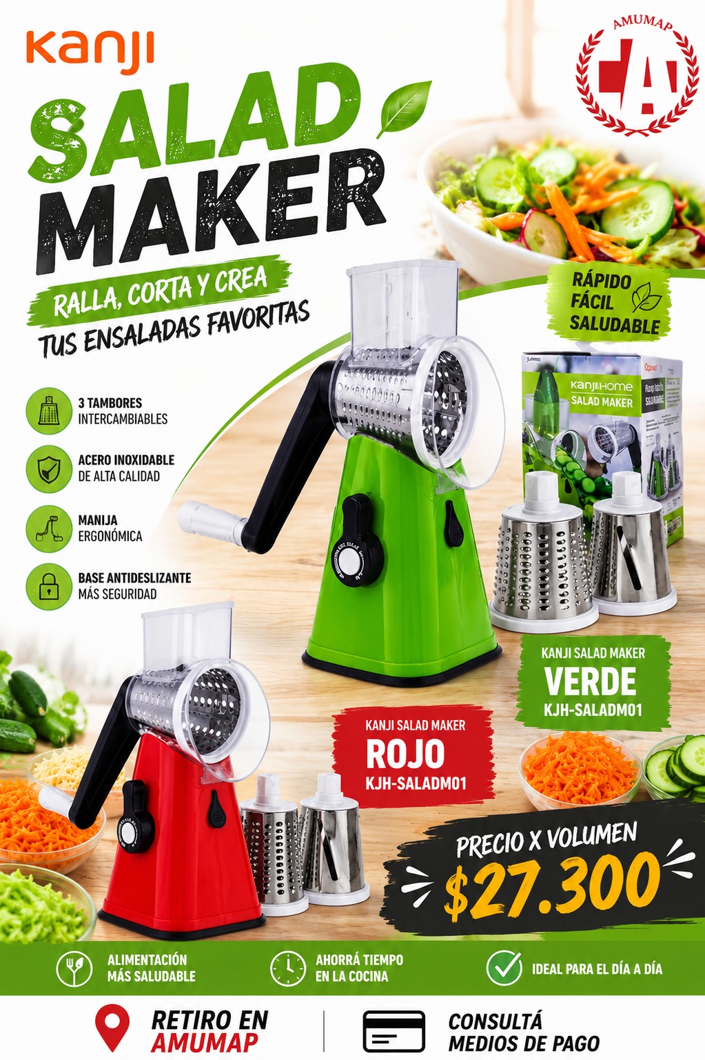 Kanji Salad Maker