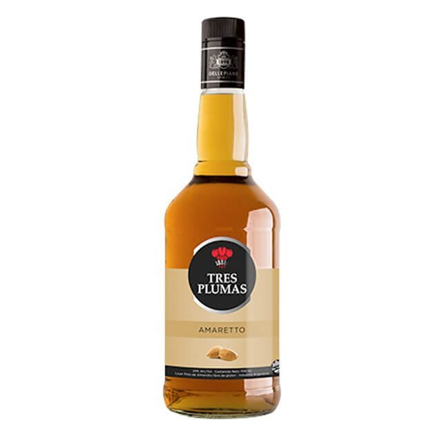 Licor Amaretto Tres Plumas 700 cc
