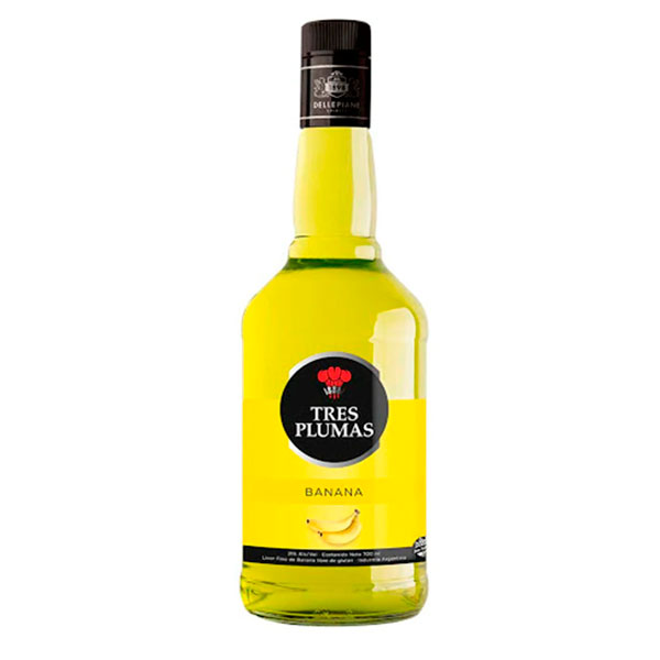 Licor Banana Tres Plumas 700 cc