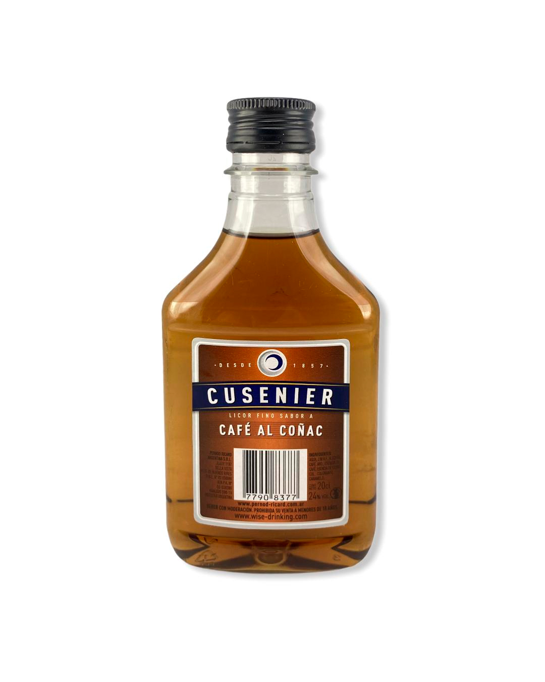 Licor Cafe al Cogñac Ptk. Cusenier 200 cc
