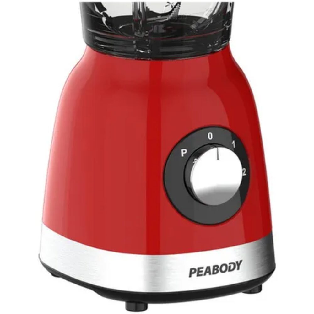 Licuadora de Mesa 800W 1.75L Roja Peabody Un