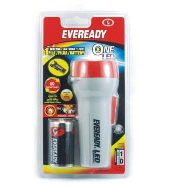 Linterna One Led con Pila Eveready 1 Un