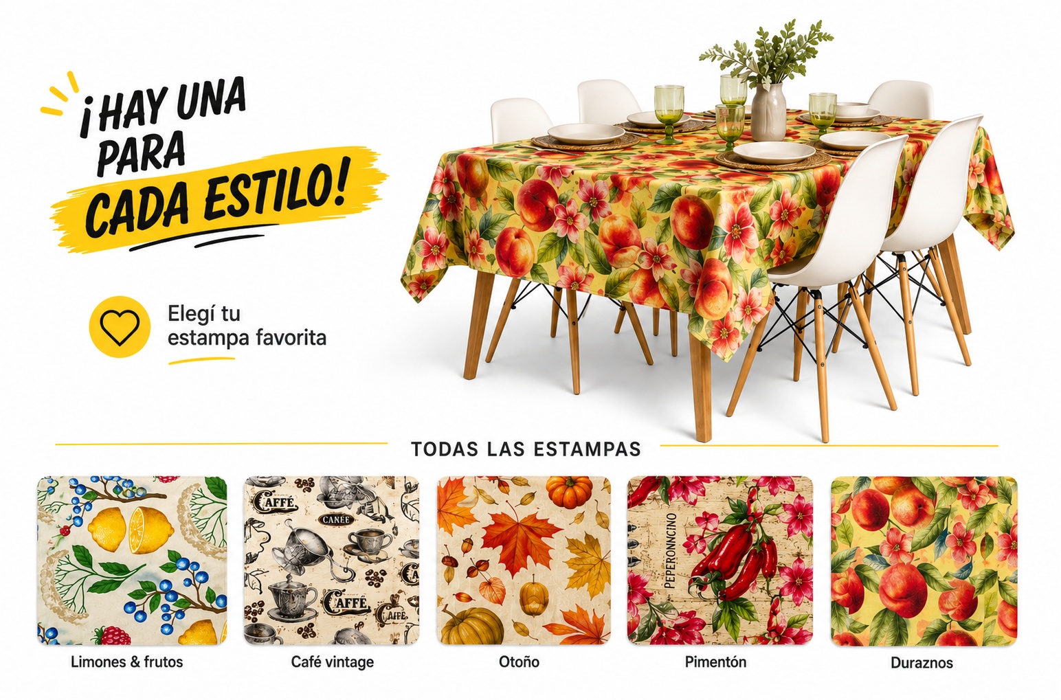MANTEL ESTAMPADO 1.20x2.00m