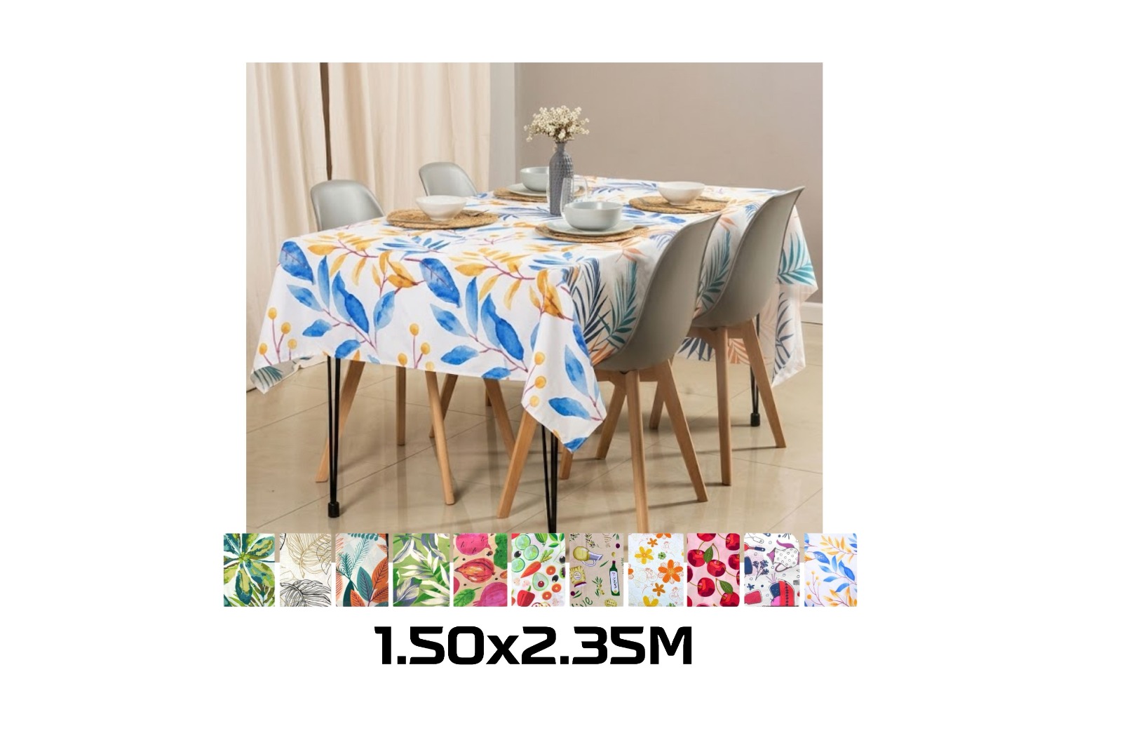 MANTEL ESTAMPADO 1.50mx2.35m