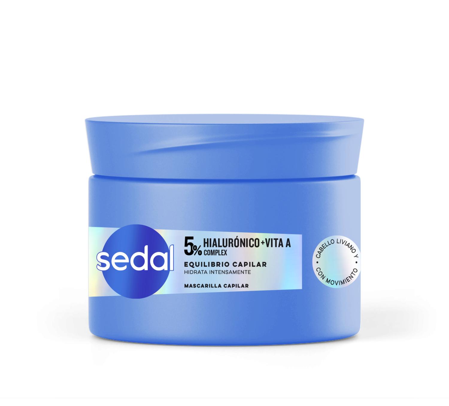 Mascara Trat. Care+ Hialuronico +VitA F Sedal 300 Grs