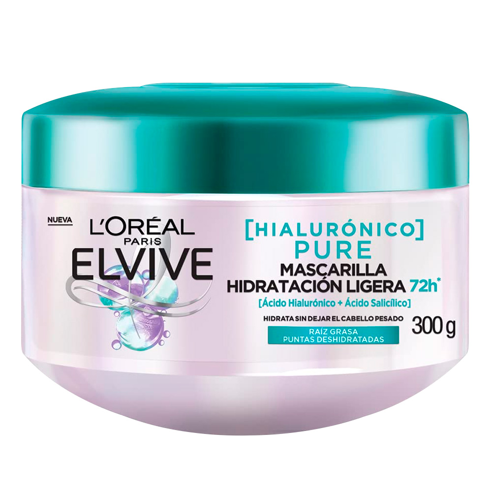 Mascarilla Hialuronico Pure Elvive 300 ml