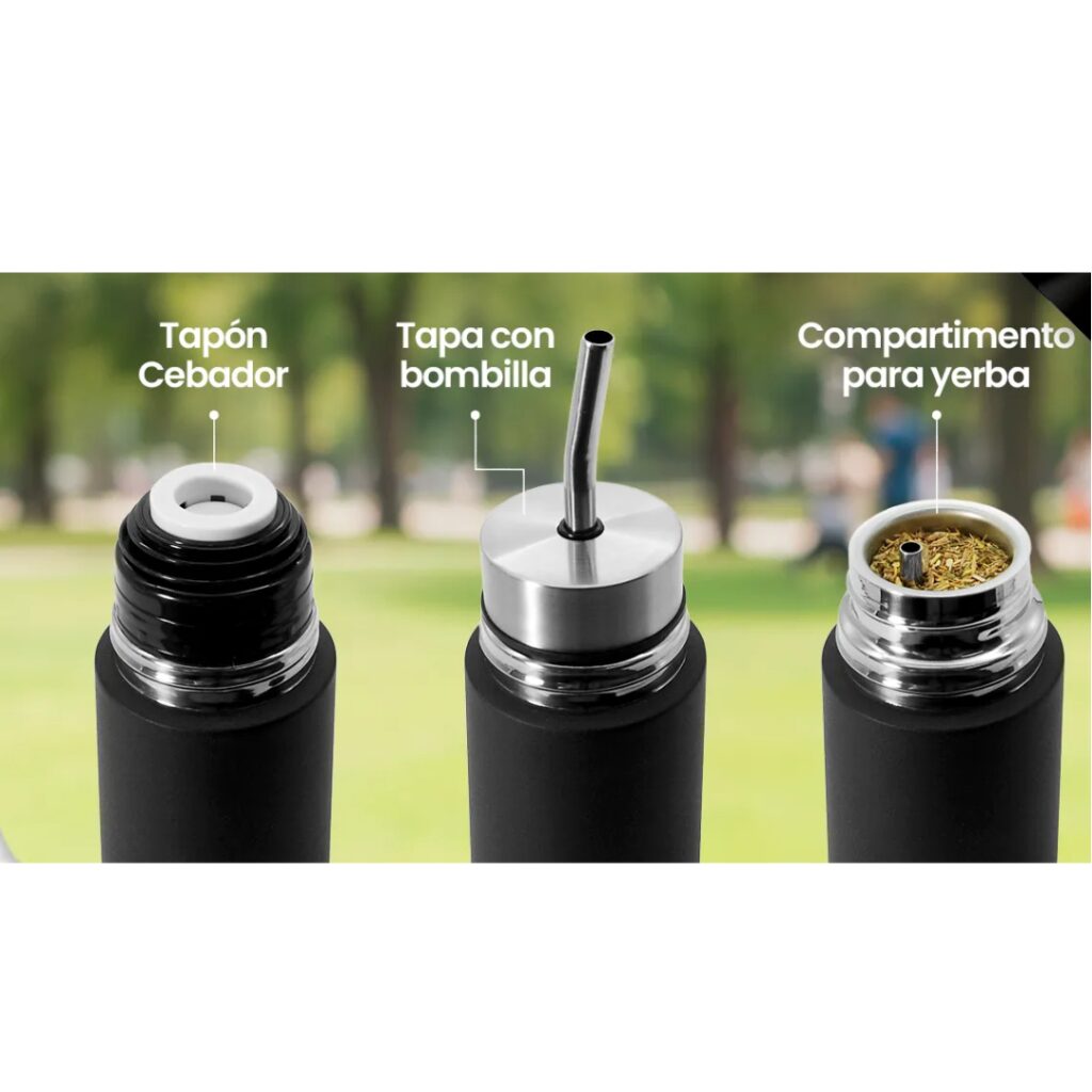 Mate Autocebante De Acero The Kitchen 1 Un