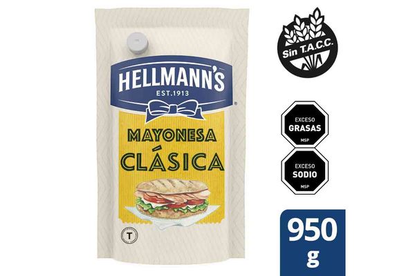 Mayonesa Sabor Asado Doypack Hellmann's 950 Grs