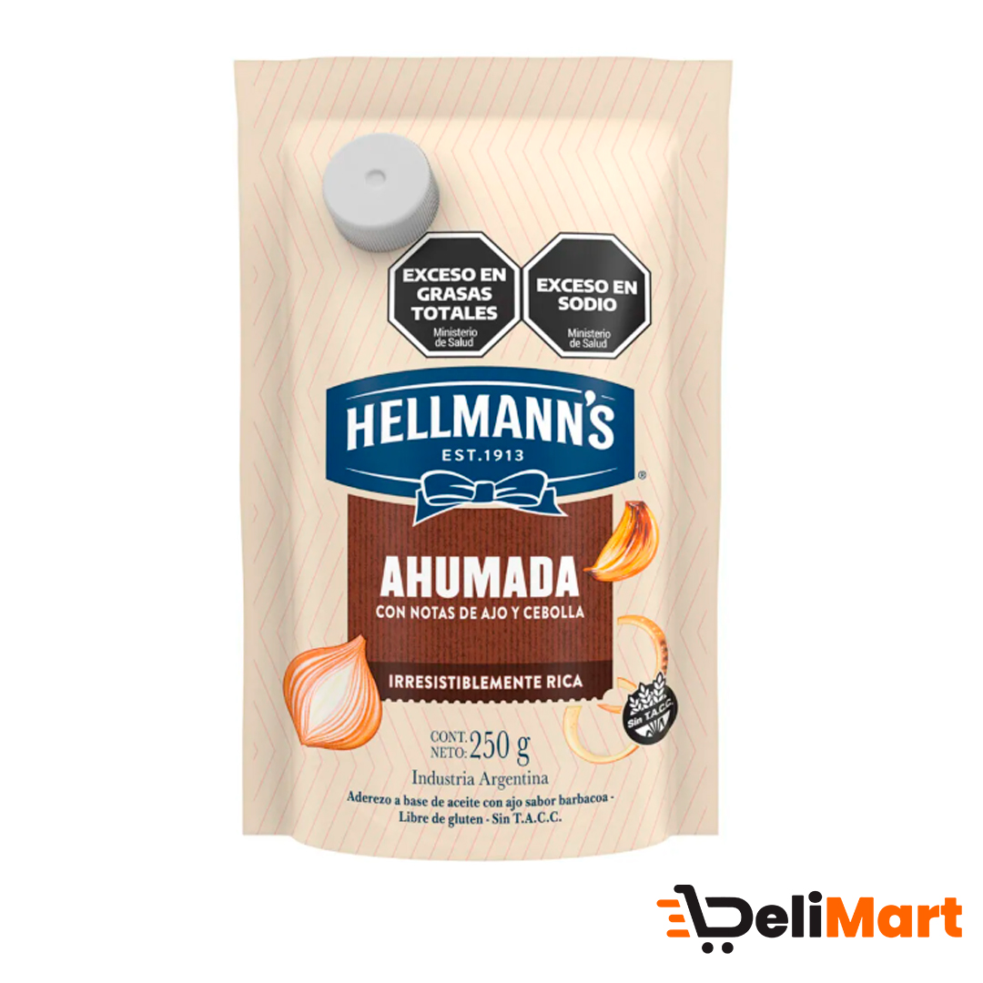 Mayonesa Sabor Asado Hellmann's 250 Grs