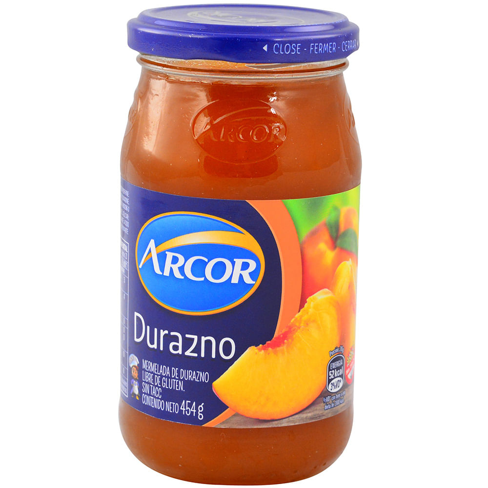 Mermelada Durazno Fco. Arcor 454 Grs