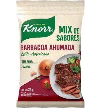 Mix de Sabor Barbacoa Ahumada Knorr 4 Un