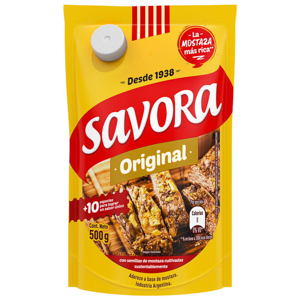 Mostaza EeS Patria Sqz Savora 200 Grs