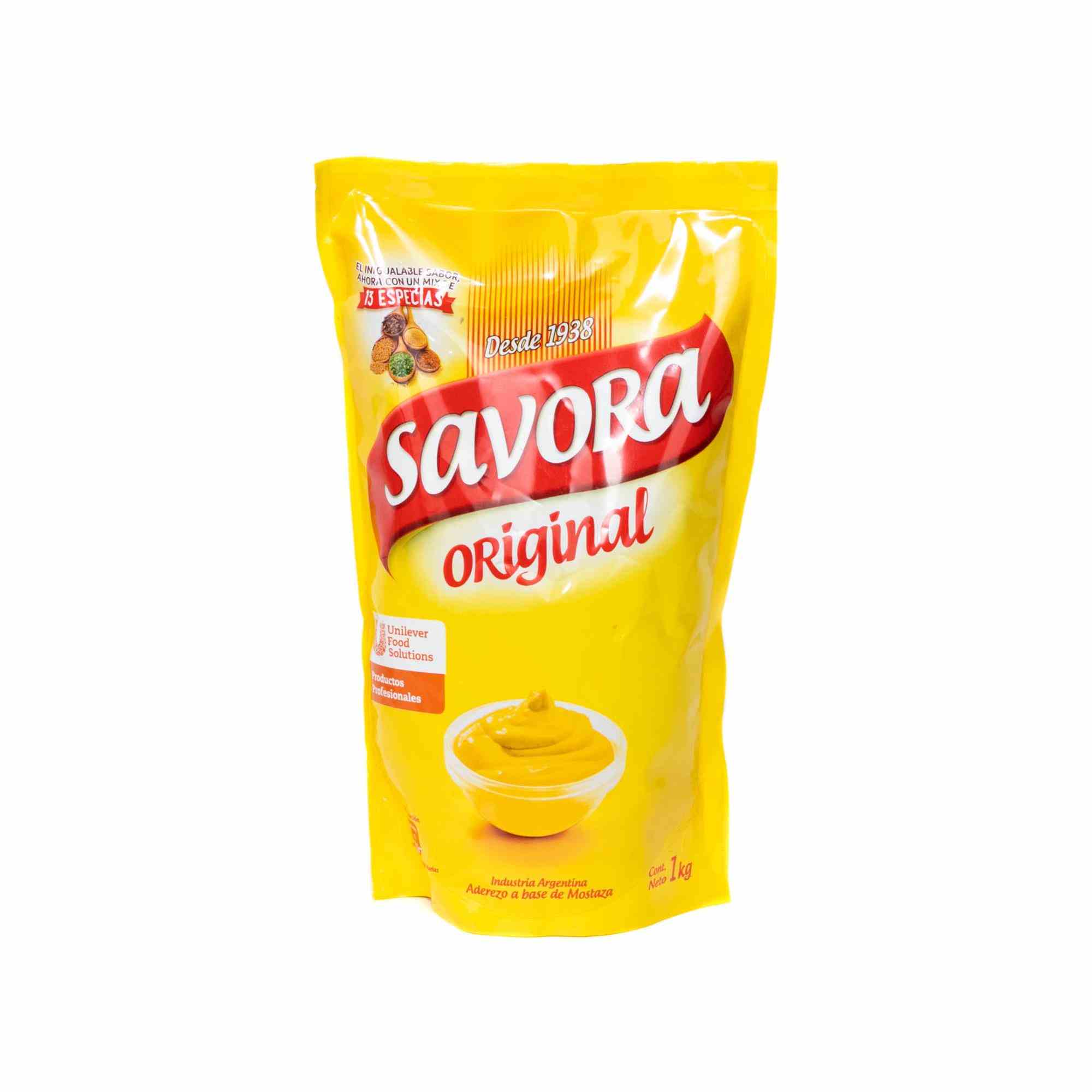 Mostaza Original DP Nvo.Oct Savora 1 Kgr