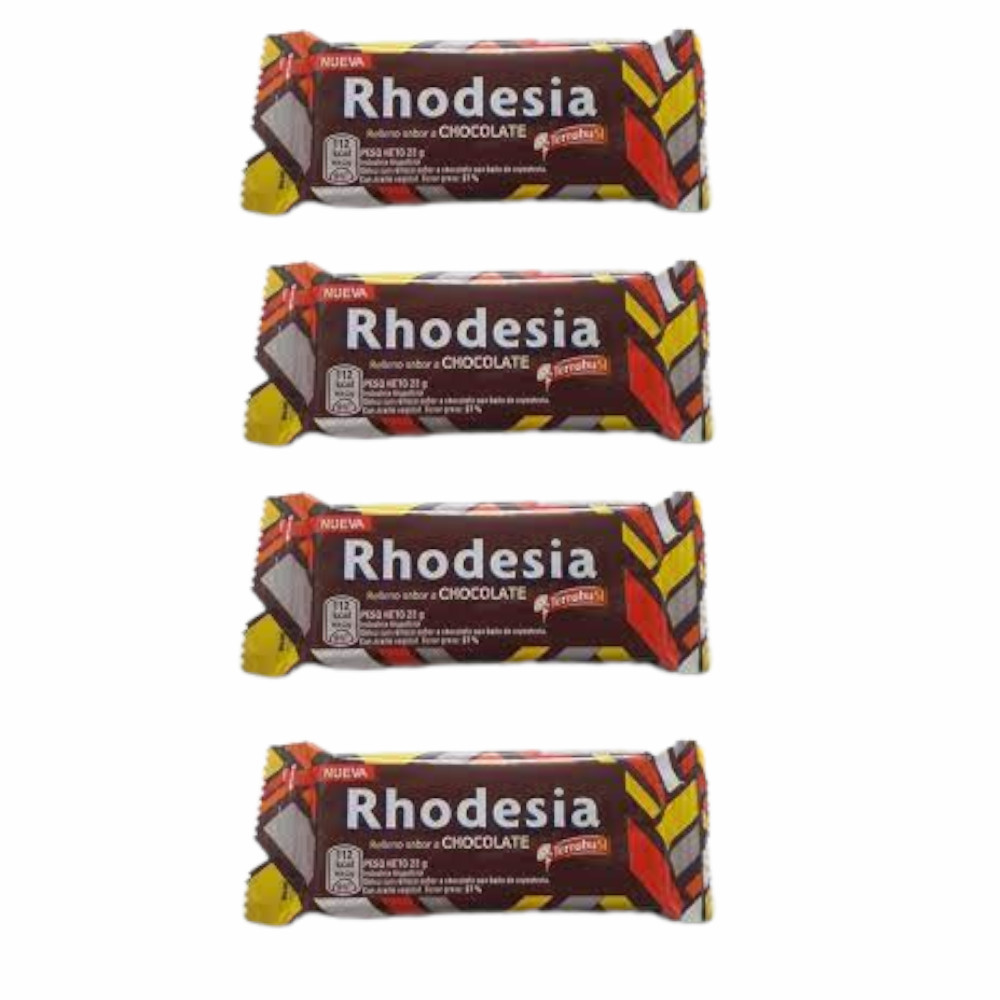 Oblea Rellena Bañada x4 Rhodesia 4 Un