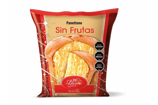 Pan Dulce Premiun Frutas Secas 100 Ducados 500 Grs