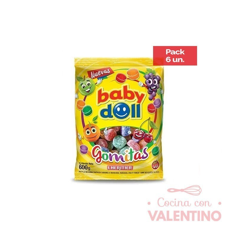 Pastillas de Goma Baby Doll 600 Grs