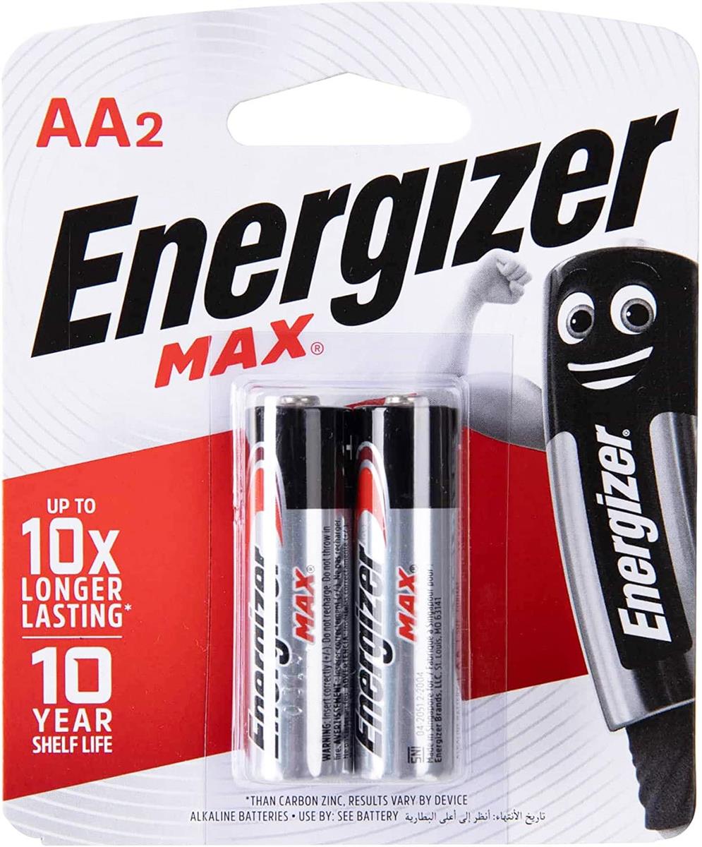 Pila AA MAX E91BP2 Energizer 2 Un