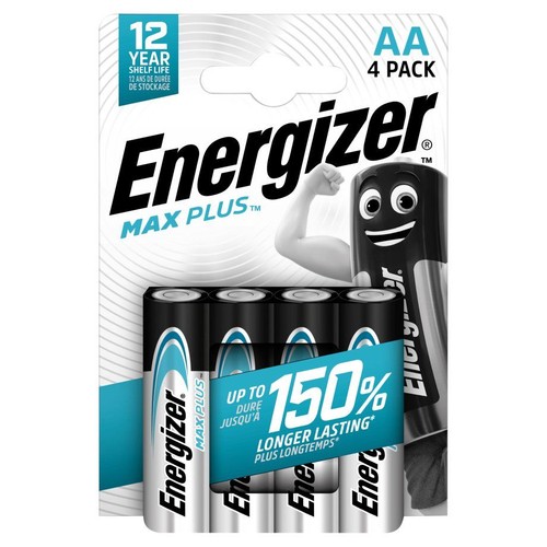 Pila Max Plus AA E91 BP4 Energizer 4 Un